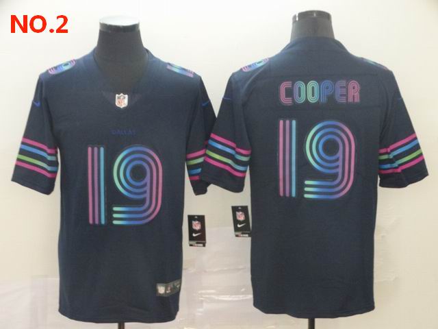 Men's Dallas Cowboys #19 Amari Cooper Jerseys NO.2;